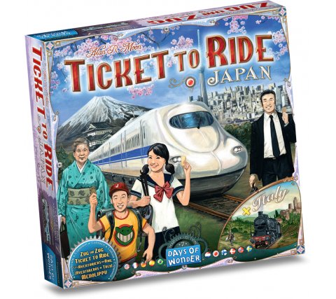 Ticket to Ride uitbreiding 7: Japan & Italy