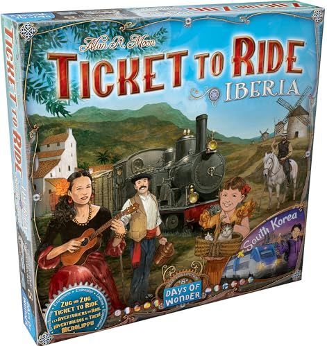 Ticket to Ride uitbreiding 8: Iberia & South Korea